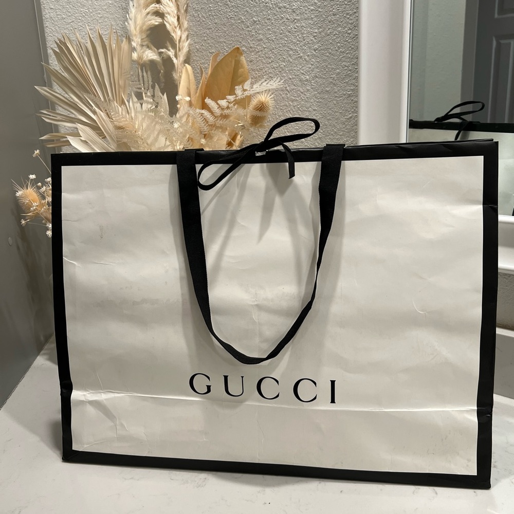 Authentic Gucci Packaging Bag (Empty) - image 3